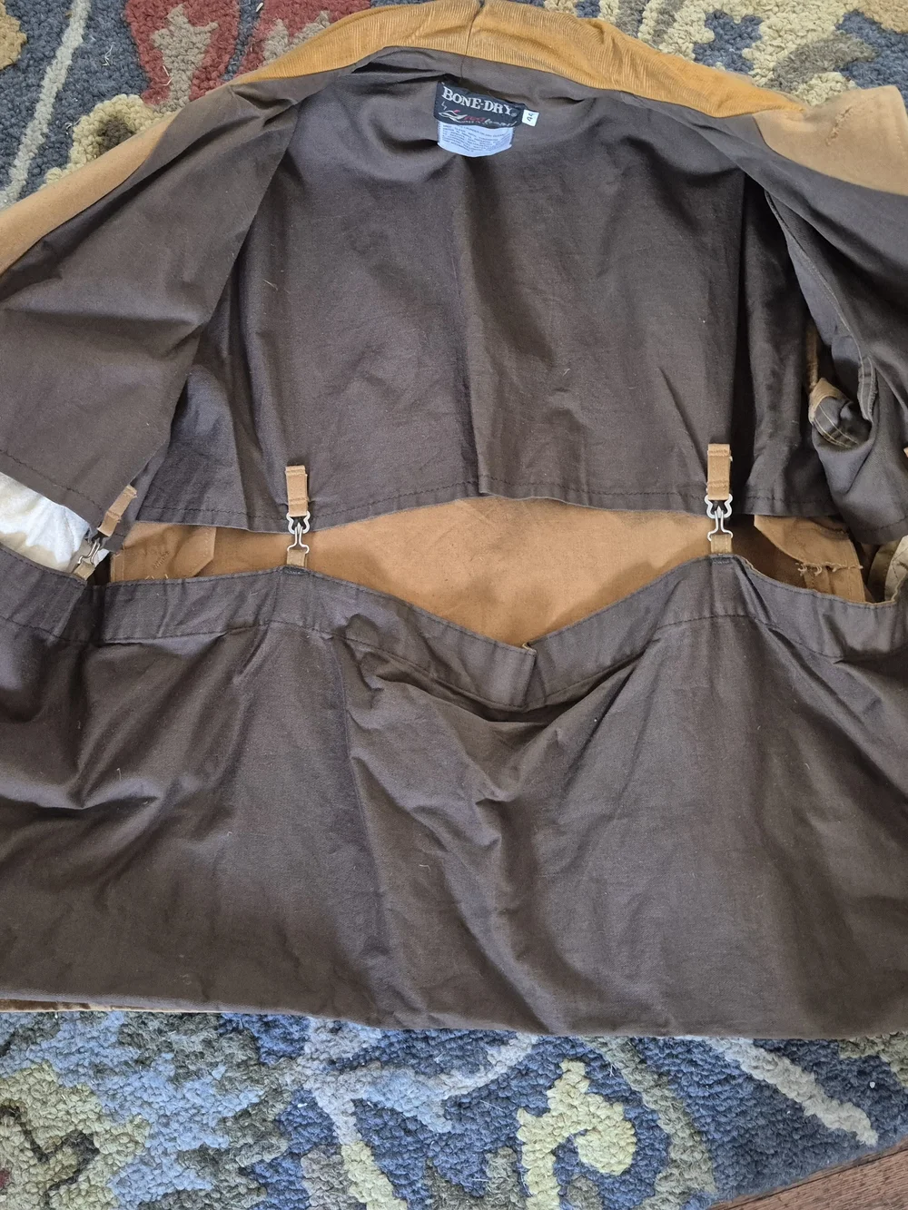 RedHead Brown Canvas Field Jacket with Corduroy Collar